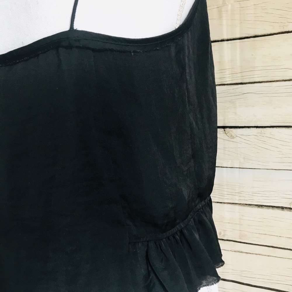 Free People Lace Trimmed Silk Cami - Picture 3 of 8